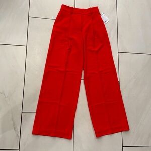 orange red trouser women pants Stockholm Atelier